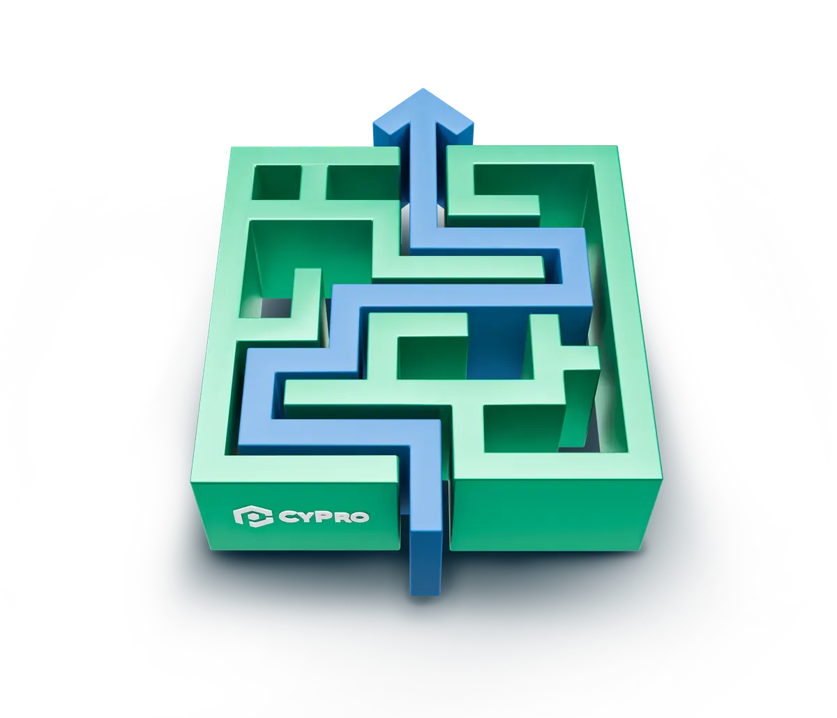 3D illustration of risk assessment and control selection